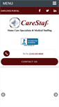 Mobile Screenshot of carestafofdallas.com